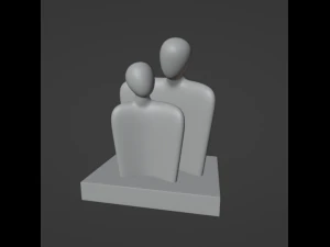 &Ccedil;ift 3D Baskı Modeli