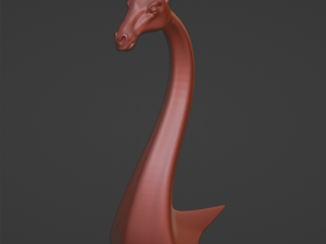 Giraffe Head 3D-printmodel