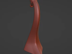 Giraffe Head 3D Print Model