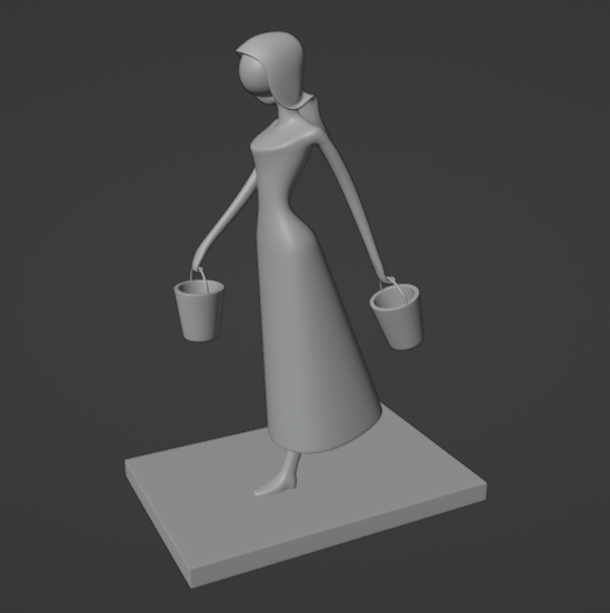 Water 3d model