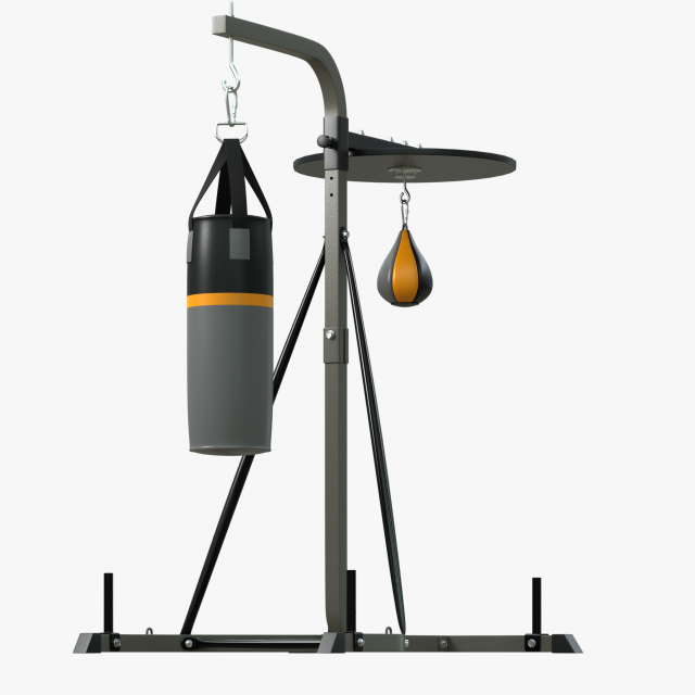 Boxing Station 3D 模型 .c4d .max .obj .3ds .fbx .stl .blend 