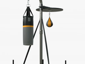 Boks İstasyonu 3D Model