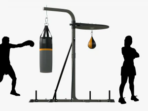 Esta&ccedil;&atilde;o de Boxe Modelo 3D