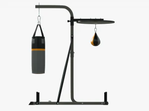 Esta&ccedil;&atilde;o de Boxe Modelo 3D