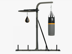 Boxing Station 3D 模型
