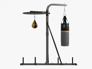 Esta&ccedil;&atilde;o de Boxe Modelo 3D