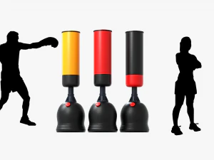 스탠딩 샌드백 3D 모델