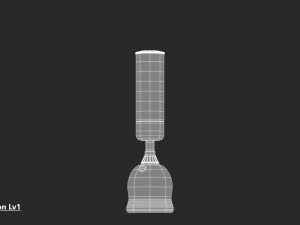 스탠딩 샌드백 3D 모델