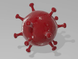 ковид-19 корона 3D Модель