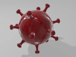 covid-19 korona 3D Model