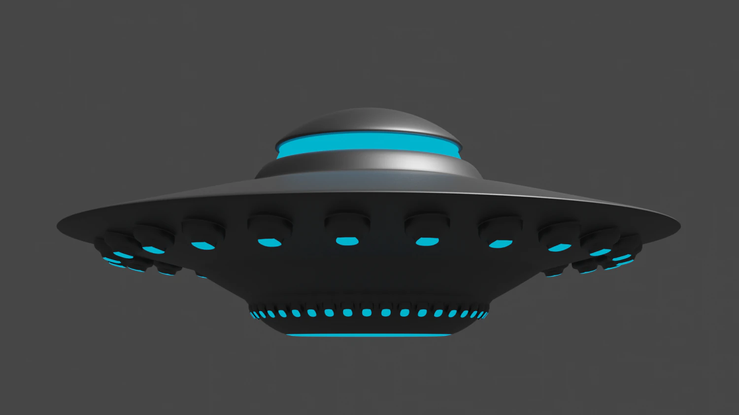 ufo 3D Model .c4d .max .obj .3ds .fbx .stl .blend 