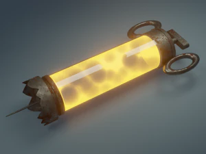 注射器莫尔 3D 模型