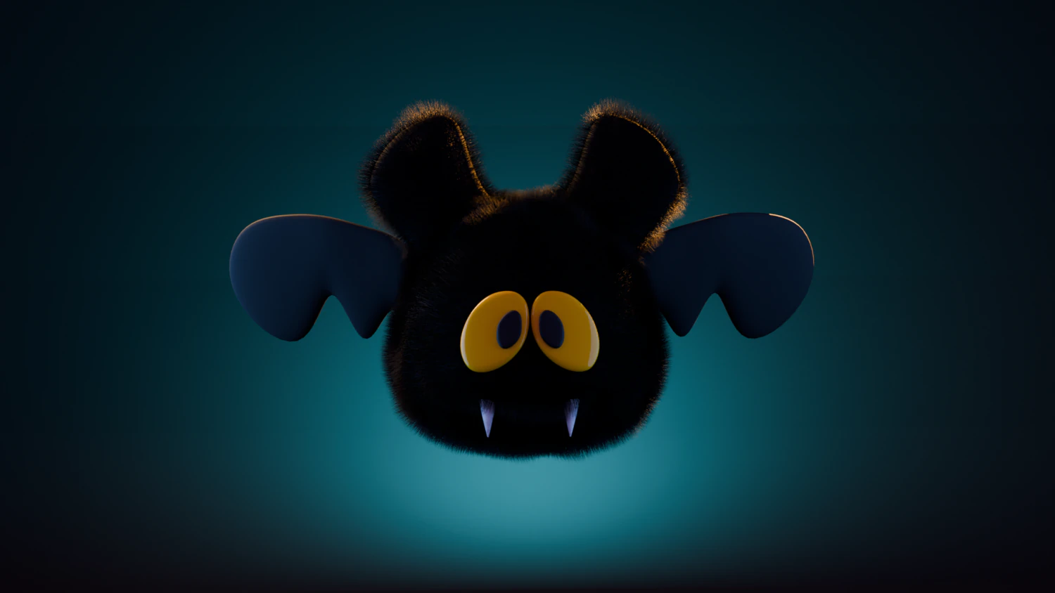 Bat 3D Model .c4d .max .obj .3ds .fbx .stl .blend 