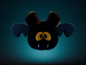 Bat 3D Model