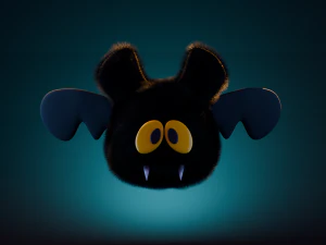 박쥐 3D 모델
