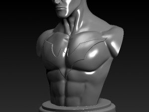 batman beyond bust Modelo de Impressão 3D