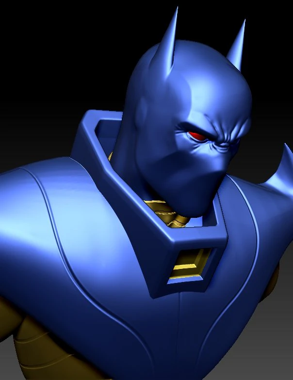 batman knightfall azrael 3D Print Model .c4d .max .obj .3ds .fbx .stl .blend