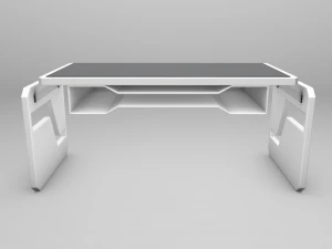 futuristic office desk 3D Model