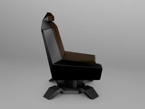 futuristic office armchair 3D Model