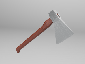axe 3D 모델