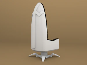 futuristic armchair 3D Model