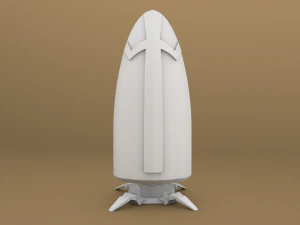 futuristic armchair 3D Model