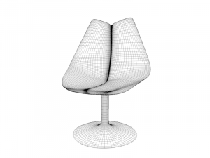 future chair Modello 3D