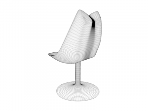 future chair Modello 3D