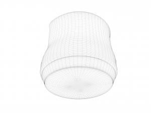moon armchair 3D Model