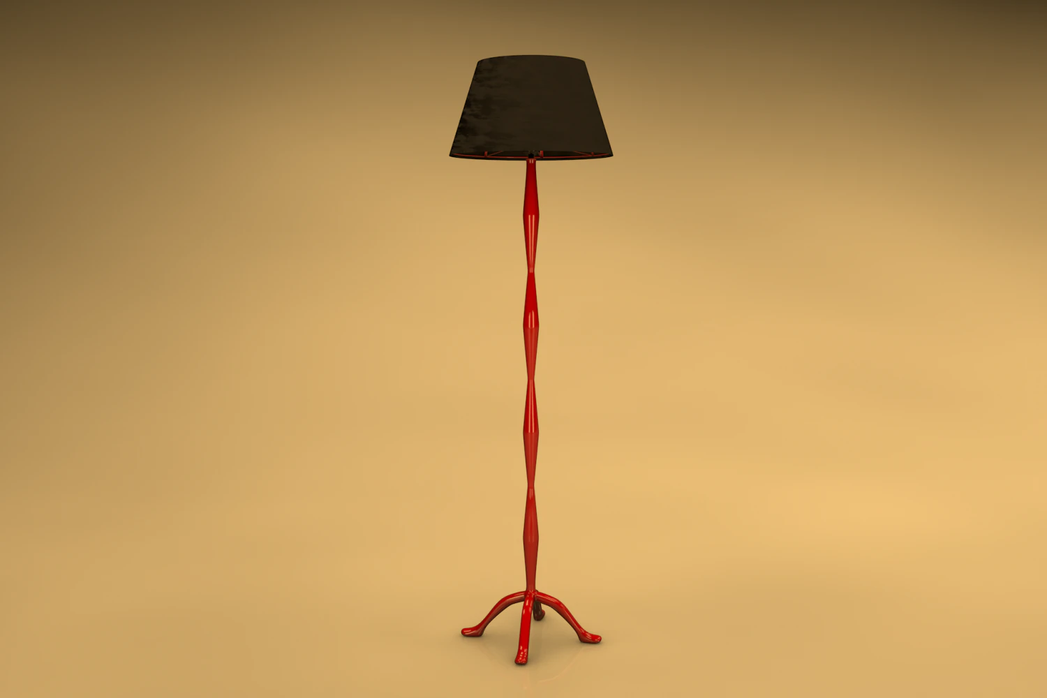 floor lamps brave and eco 3D Model .c4d .max .obj .3ds .fbx .stl .blend 