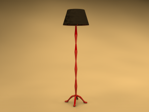 floor lamps brave and eco 3D 모델