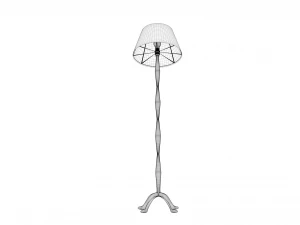 floor lamps brave and eco 3D Model