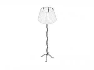 floor lamps brave and eco 3D Model