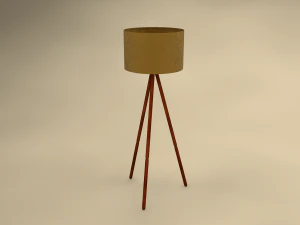 floor lamps brave and eco 3D Model