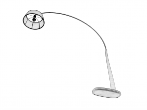 floor lamps idea and techno Model 3D