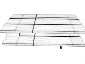 coffee table bristol Model 3D