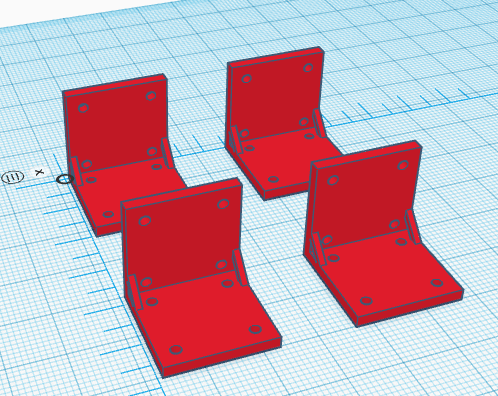 3d printer bracket 3Dプリントモデル .c4d .max .obj .3ds .fbx .stl .blend 