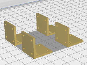 3d printer bracket 3Dプリントモデル