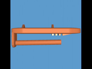 dishwasher rack clip 3D Baskı Modeli