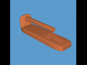 dishwasher rack clip 3D Baskı Modeli