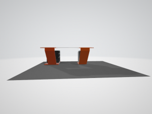 office table 3D Model