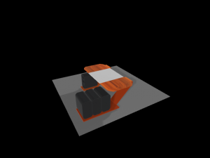office table 3D Model
