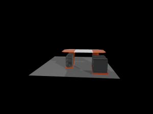 office table 3D Model