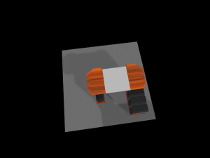 office table 3D Model
