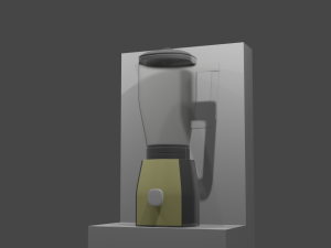 low poly blender 3D Model