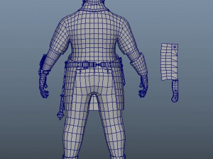 butchercleaverobjfbx4ktextures 3D 模型