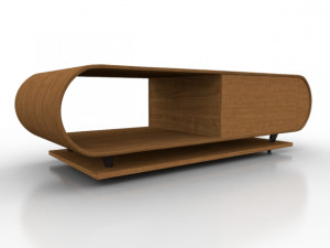 50s style table 3D Model