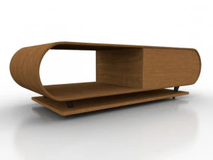 mesa estilo anos 50 Modelo 3D