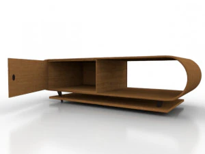 mesa estilo anos 50 Modelo 3D