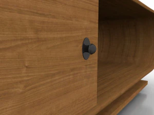 mesa estilo anos 50 Modelo 3D